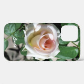 Coques Case-Mate iPhone Boîtier de téléphone Galaxy Rose blanche (Verso (horizontal))