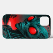 Coques Case-Mate iPhone Boîtier de téléphone iPhone 13 à thème alien (Verso (horizontal))
