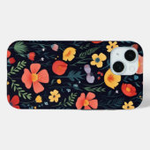 Coques Case-Mate iPhone Boîtier de téléphone iPhone 15 avec Floral Art Des (Verso (horizontal))