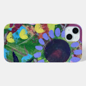 Coques Case-Mate iPhone Boîtier de téléphone IPhone avec motif Fleurs Abst (Verso (horizontal))