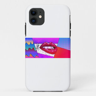 Case-Mate iPhone Case "Boîtier de téléphone mince à lèvres fumantes"