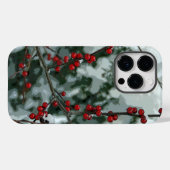 Coques Case-Mate iPhone Boîtier de téléphone mobile Red Winter Berries (Verso (horizontal))