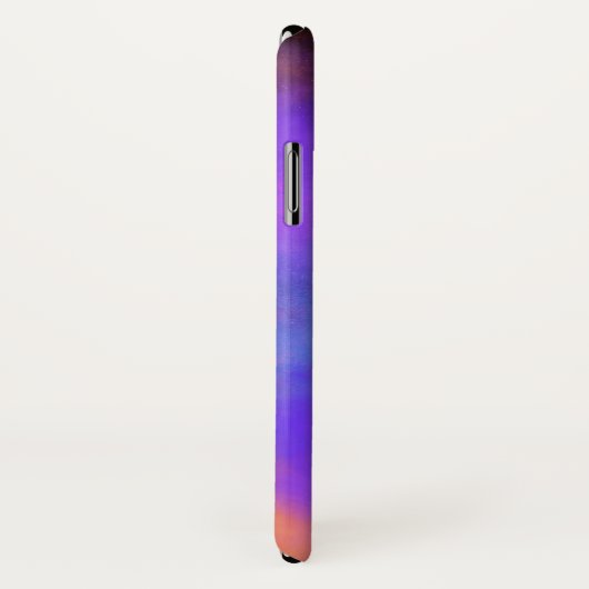 Coques Case-Mate iPhone Boîtier de téléphone monogramme multilingue fumé (Dos/Droite)