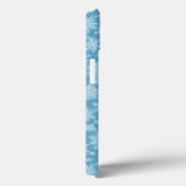 Coques Case-Mate iPhone Boîtier de téléphone Motif Blue Snowflake (Verso / Droite)