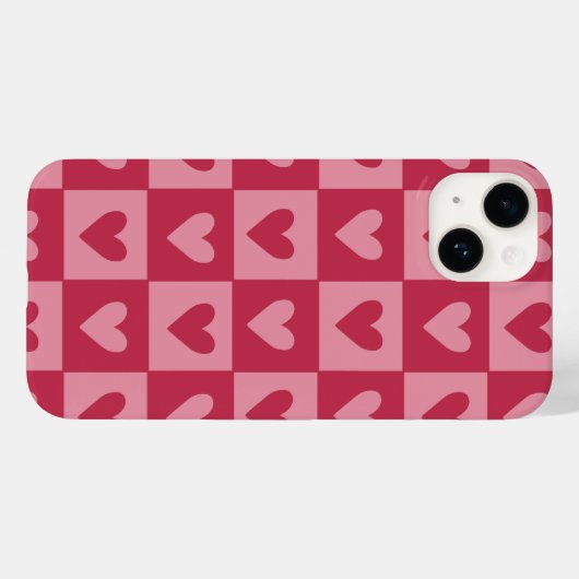 Coques Case-Mate iPhone Boîtier de téléphone Motif Red Heart (Verso (horizontal))