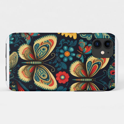 Coques Case-Mate iPhone Boîtier de téléphone papillon (Dos (Horizontal))