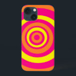 Case-Mate iPhone Case Boîtier de téléphone portable avec Motif orange ja<br><div class="desc">Protégez votre téléphone avec style grâce à ce boîtier de téléphone portable coloré avec des oeuvres d'art de Buttercup's Clothing et Collectables. Le boîtier téléphonique est décoré d'un motif de style rétro coloré dans les tons orange,  jaune et rose. Disponible pour différentes marques et modèles de téléphones portables.</div>