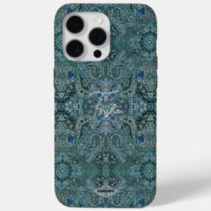 Coque iPhone 15 Pro Max Boîtier de téléphone portable de conception tzigan