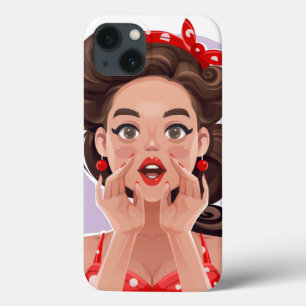 Case-Mate iPhone Case Boîtier de téléphone pour fille rétro mignon