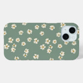 Coques Case-Mate iPhone Boîtier de téléphone pour fleurs vertes (Verso (horizontal))