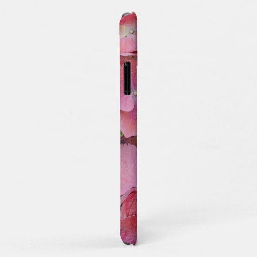 Coques Case-Mate iPhone Boîtier de téléphone rose Hydrangea Fleurs (Dos/Droite)