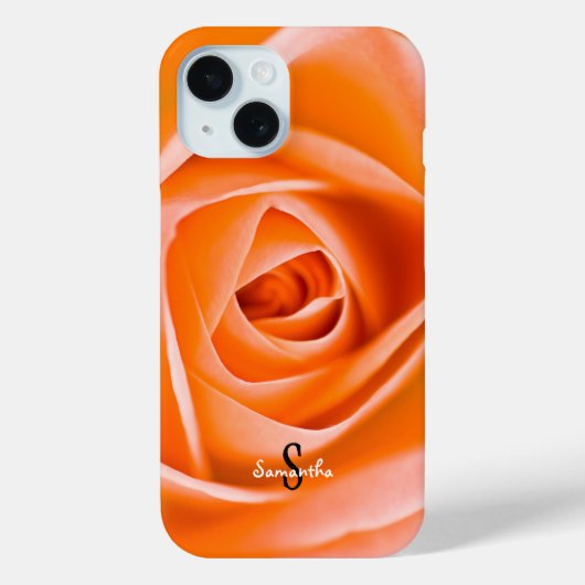 Coques Case-Mate iPhone Boîtier de téléphone Rose Orange (Verso)