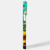 Coques Case-Mate iPhone Boîtier de téléphone tournesol et abeilles (Verso / Droite)