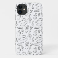 Boîtier de téléphone végétal - thème des légumes d