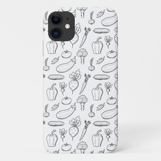 Coques Case-Mate iPhone Boîtier de téléphone végétal - thème des légumes d (Dos)