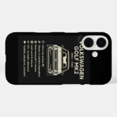 Coques Case-Mate iPhone boîtier de téléphone volkswagen (Verso (horizontal))