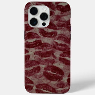 Coque iPhone 15 Pro Max Boîtier d'impression Baiser de bâton