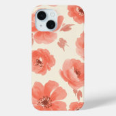 Coques Case-Mate iPhone Boîtier d'impression floral ombragé (Verso)