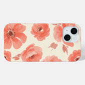 Coques Case-Mate iPhone Boîtier d'impression floral ombragé (Verso (horizontal))
