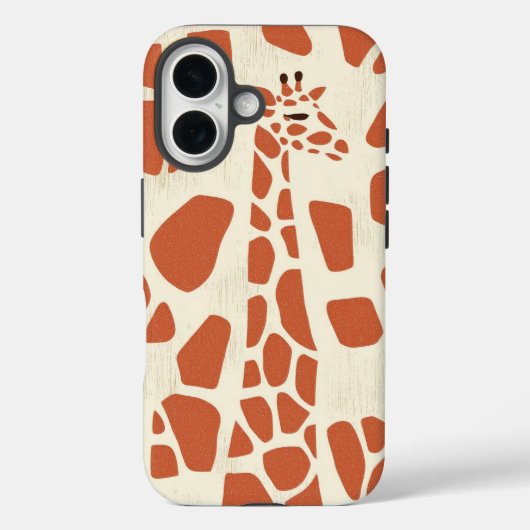 Coques Case-Mate iPhone Boîtier d'impression Giraffe (Verso)