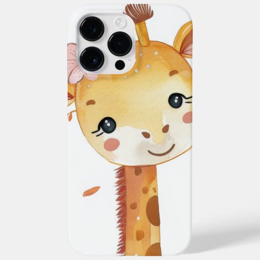 Coques Case-Mate iPhone Boîtier d'impression Giraffe (Verso)