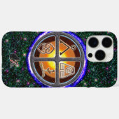Coques Case-Mate iPhone Boîtier Earth Signs Case-Mate pour iPhone Pro Max (Verso (horizontal))