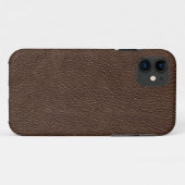 Coques Case-Mate iPhone Boîtier Faux Brown Leather iPhone 5s (Dos (Horizontal))