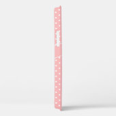 Coques Case-Mate iPhone Boîtier Gnome Noël Joyeux Pastel Mignon à Points - (Verso / Droite)