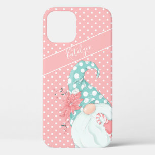Case-Mate iPhone Case Boîtier Gnome Noël Joyeux Pastel Mignon à Points -