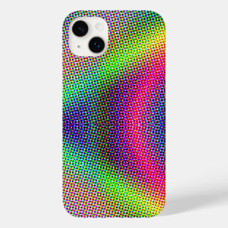 Coque Pour iPhone 14 Plus Boîtier graphique en mosaïque unique en couleur gr