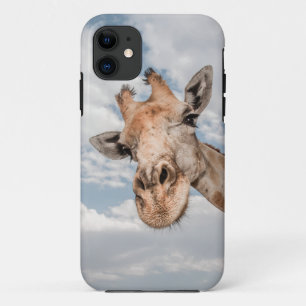 Coques Pour iPhone Boîtier I Phone avec visage Giraffe