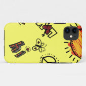 Coques Case-Mate iPhone Boîtier ID iPhone 5 Barely There, Doodles d'été (Dos (Horizontal))
