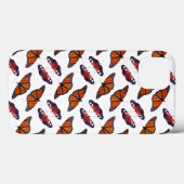 Coques Case-Mate iPhone Boîtier iPad Autumn Frenzy Butterfly (Blanc) (Verso (horizontal))