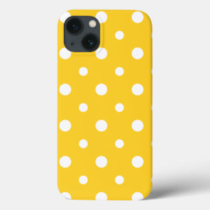 iPhone 13 Case Boîtier iPad Mini Retina blanc Jumbo Polkas sur Ja
