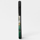 Coques Case-Mate iPhone Boîtier iPhone 11 Pro en marbre émeraude (Dos/Gauche)
