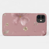 Coques Case-Mate iPhone Boîtier iPhone 11 rose poudré floral (Dos (Horizontal))