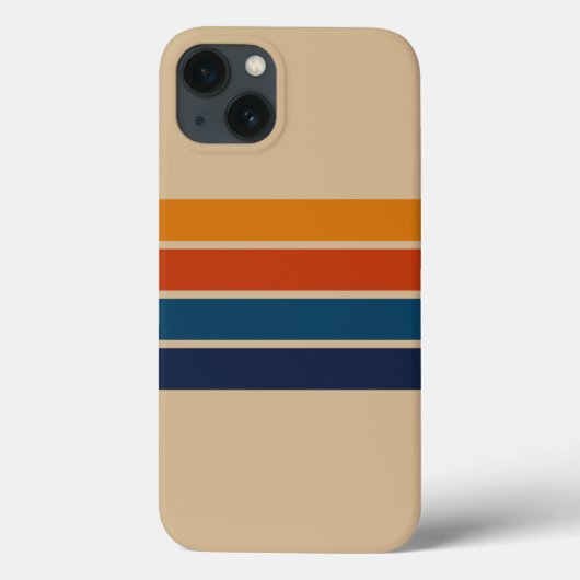 Coques Case-Mate iPhone Boîtier iPhone 13 Rétro 70s (Verso)