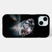 Coques Case-Mate iPhone Boîtier iPhone 15 Diamant – Étincelle à chaque mou (Verso (horizontal))