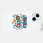 Coques Case-Mate iPhone Boîtier iPhone 15 Nurses Call the Shots (Verso (horizontal))