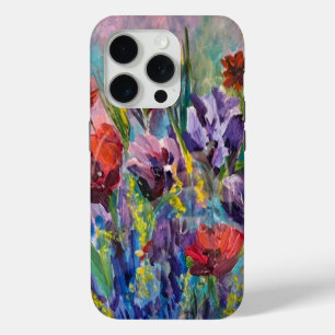 Coque iPhone 15 Pro Boîtier iphone 15 pro Fleurs d'Alaska
