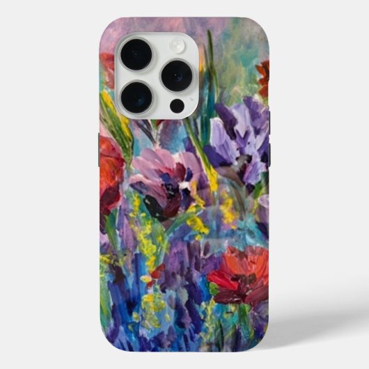 Coques Case-Mate iPhone Boîtier iphone 15 pro Fleurs d'Alaska (Verso)