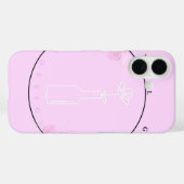 Coques Case-Mate iPhone boîtier iphone 16 fleur dans une bouteille (Verso (horizontal))