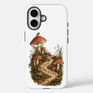 Coques iPhone 16 Boîtier iPhone 16 inspiré de l'automne, respirez s