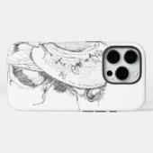 Coques Case-Mate iPhone Boîtier iPhone 16 Pro Bee (Verso (horizontal))