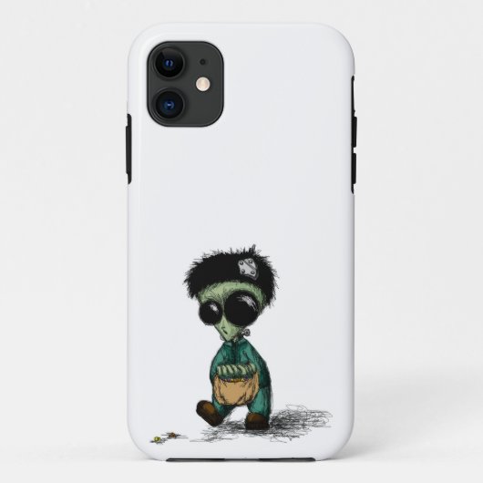 Coques Case-Mate iPhone Boîtier iPhone 5 Barely There, Mignon Monstre Alie (Dos)