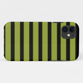 Coques Case-Mate iPhone Boîtier iPhone 5 Barely There Noir Rayures Vertes (Dos (Horizontal))