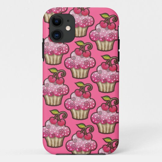 Coques Case-Mate iPhone Boîtier iPhone 5 Case-Mate Cupcake Cherry Berry (Dos)