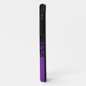 Coques Case-Mate iPhone Boîtier iPhone 5 Case-Mate Violet Noir (Dos/Gauche)