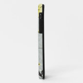 Coques Case-Mate iPhone Boîtier iphone 5 floral jaune et noir (Dos/Gauche)