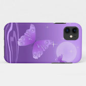 Coques Case-Mate iPhone Boîtier iPhone 5 Papillon Violet (Dos (Horizontal))